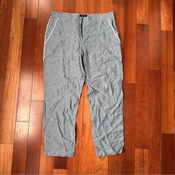 Lafayette 148 Linen Blend Pants | Size 14 - Picture 2 of 9